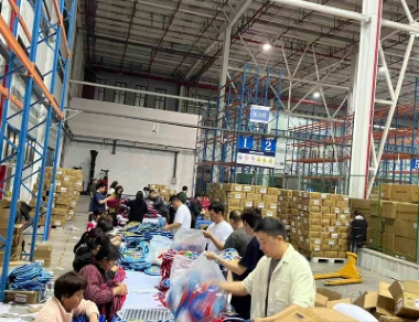 850,000 स्पोर्ट्स बैग भेजे गए - तेज़ और दोषरहित